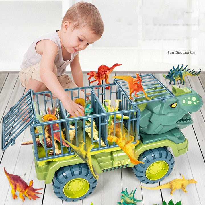 Dinosaur Transporter Toy Set for Big Adventure Play