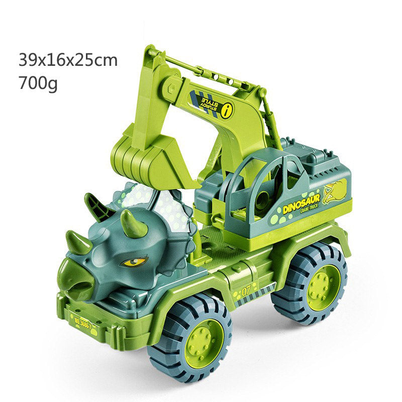 Dinosaur Transporter Toy Set for Big Adventure Play