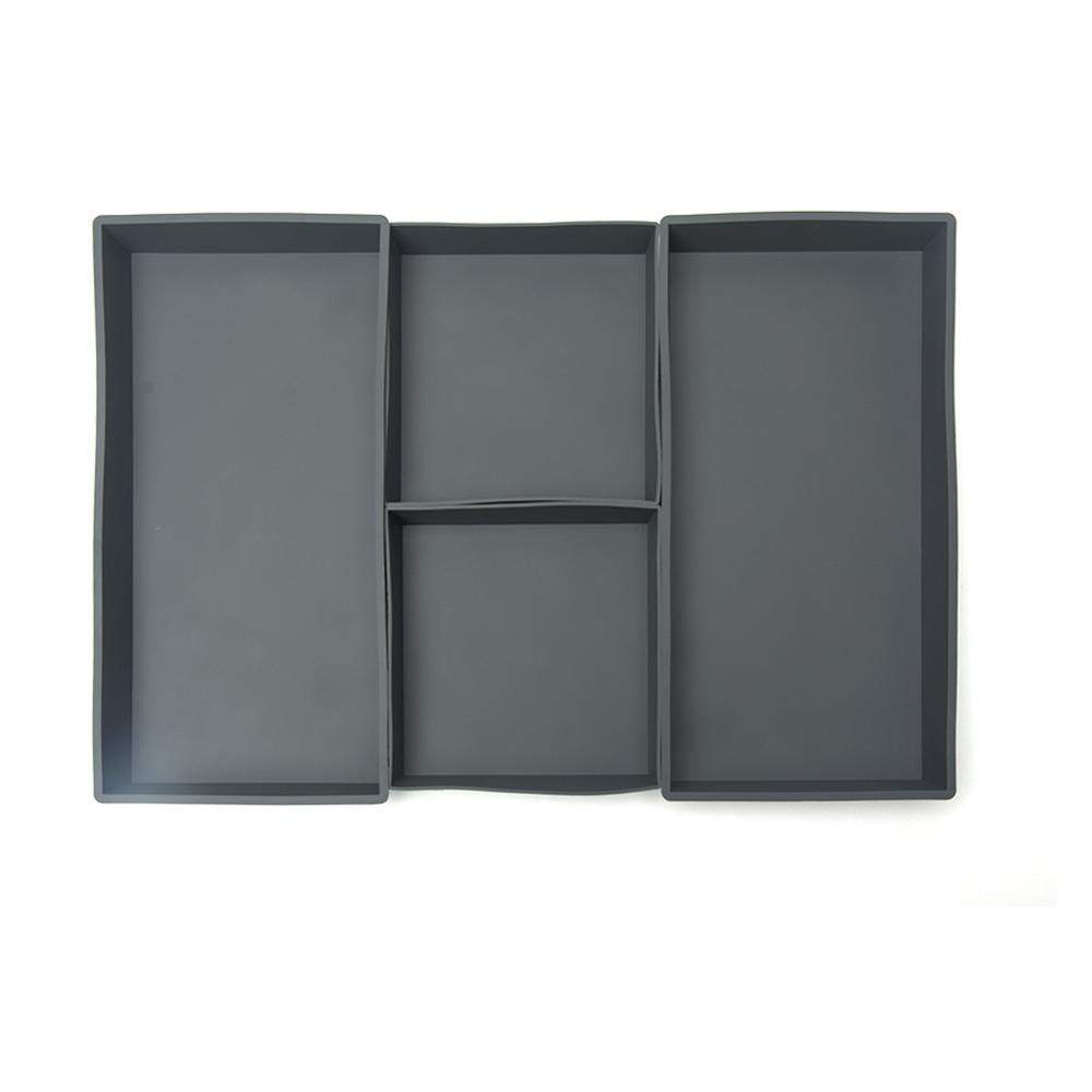 Silicone Split Sheet Pan with 4 Compartments for Grilling