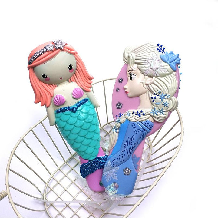 Disney Kids Hair Brushes for Gentle, Fun Detangling