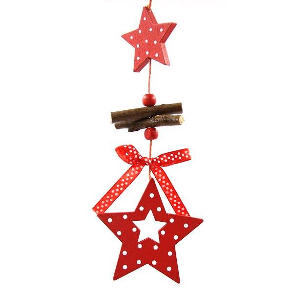 Wooden Christmas Ornaments for Rustic Holiday Decor