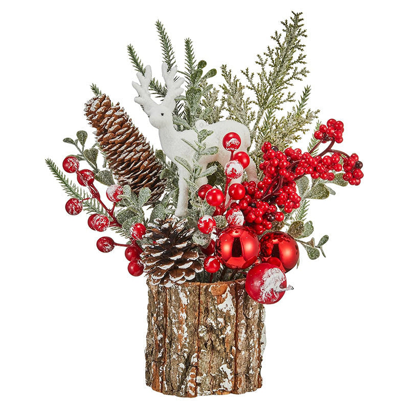 Desktop Christmas Tree Decoration With Warm LED Lights