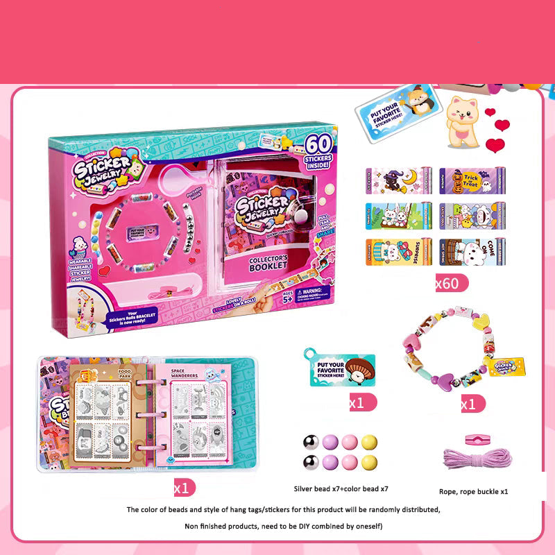 DIY Bead Bracelet Kit for Kids, Screen-Free Creative Fun