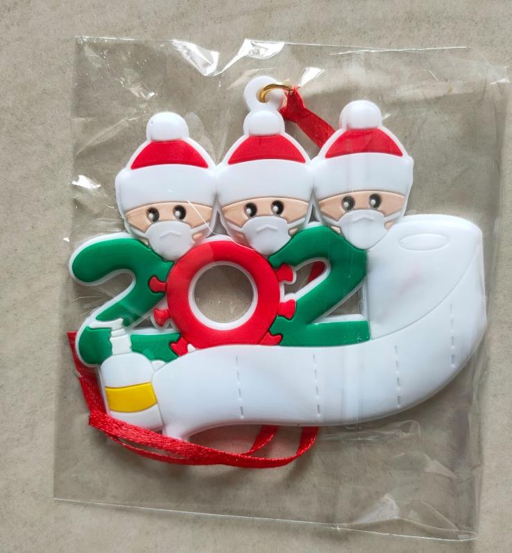 Christmas Tree Ornament – Festive Santa Hanging Decor