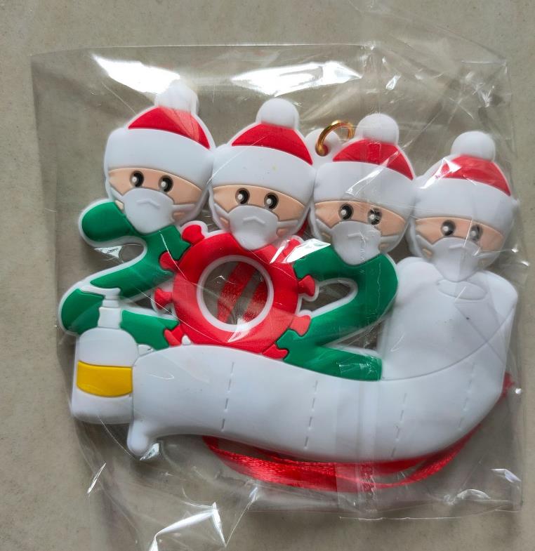 Christmas Tree Ornament – Festive Santa Hanging Decor