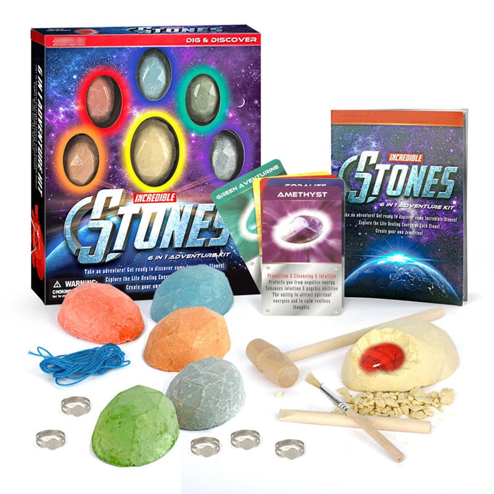 Kids Crystal Excavation Kit for Hands-On Discovery