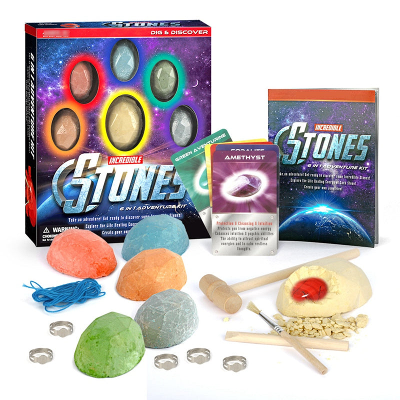 Kids Crystal Excavation Kit for Hands-On Discovery