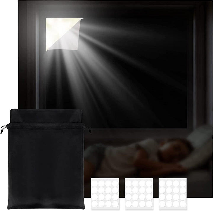 DIY Blackout Travel Curtain – Cut-to-Fit Suction Cup Shade