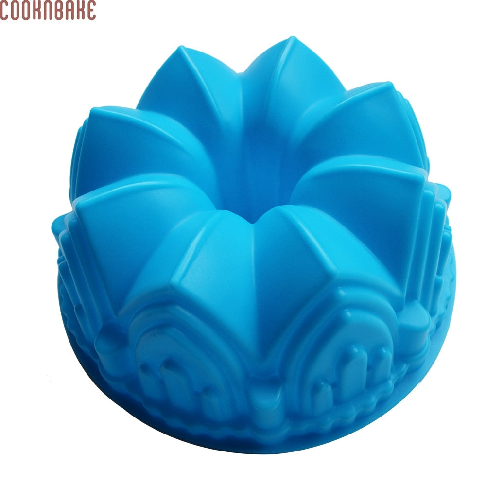 Flower Bundt Cake Mold, Silicone DIY Baking Tool for Cakes