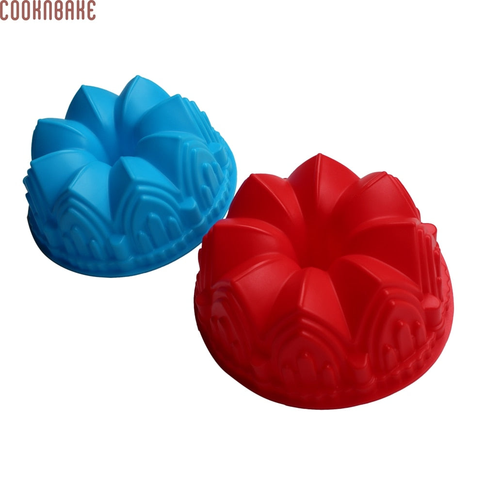 Flower Bundt Cake Mold, Silicone DIY Baking Tool for Cakes