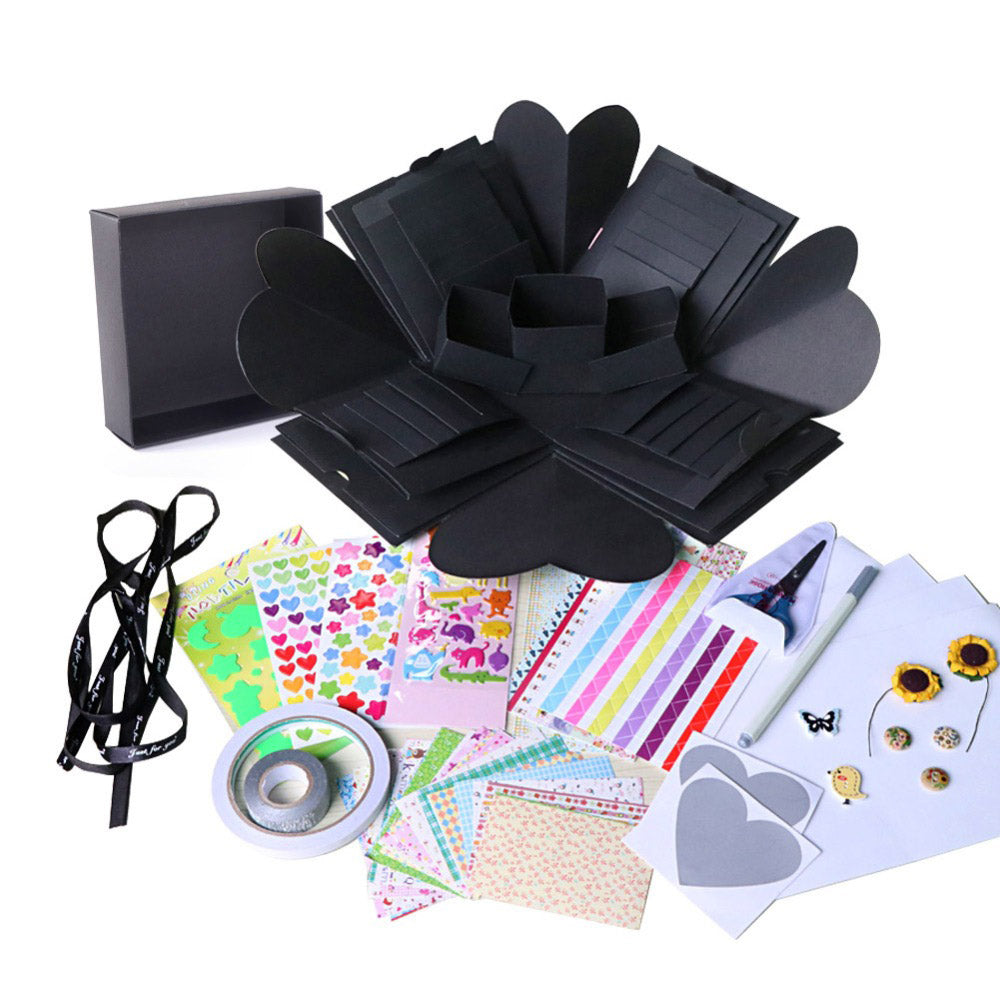 Explosion Box Photo Album Gift for Romantic Memories
