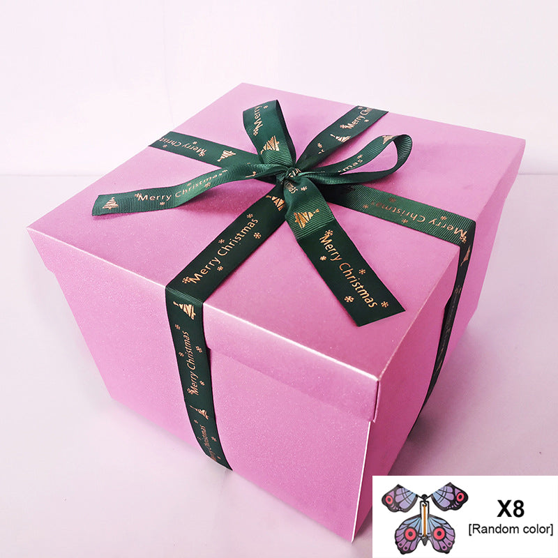 Explosion Gift Box With Butterfly Surprise Reveal