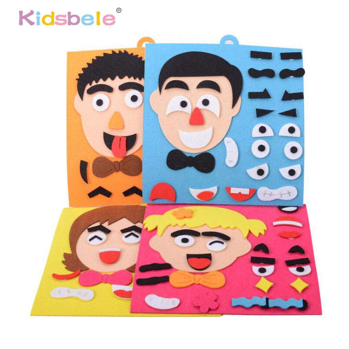 Emotion Puzzle Toy for Kids: Creative Feelings Play