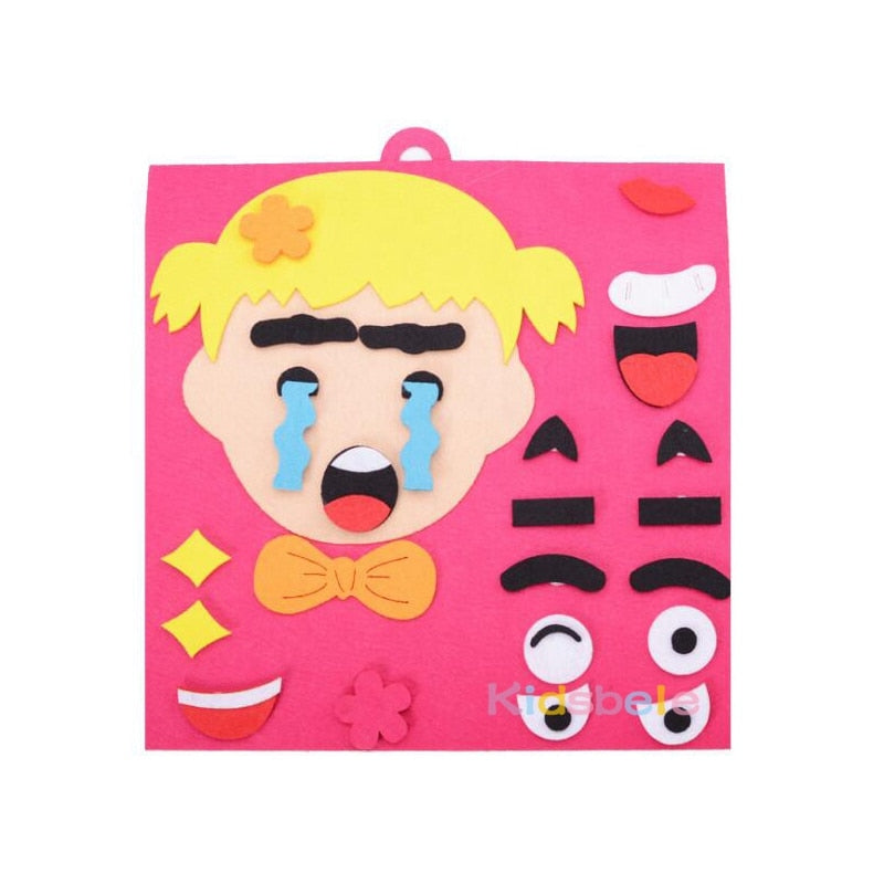 Emotion Puzzle Toy for Kids: Creative Feelings Play