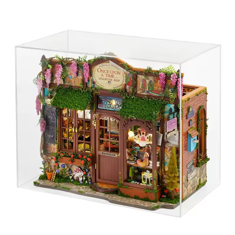 DIY Fairy-Tale Miniature House With Warm LED Lights