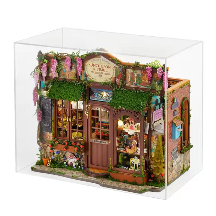 DIY Fairy-Tale Miniature House With Warm LED Lights