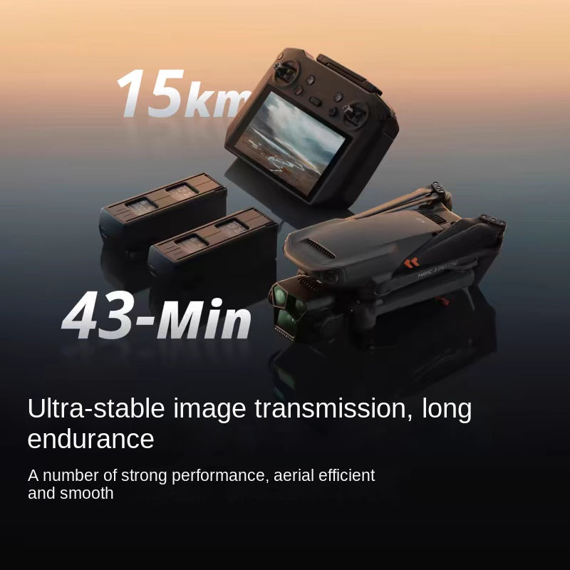 DJI Mavic 3 Pro Drone with Three Cameras and 43-Min Flight