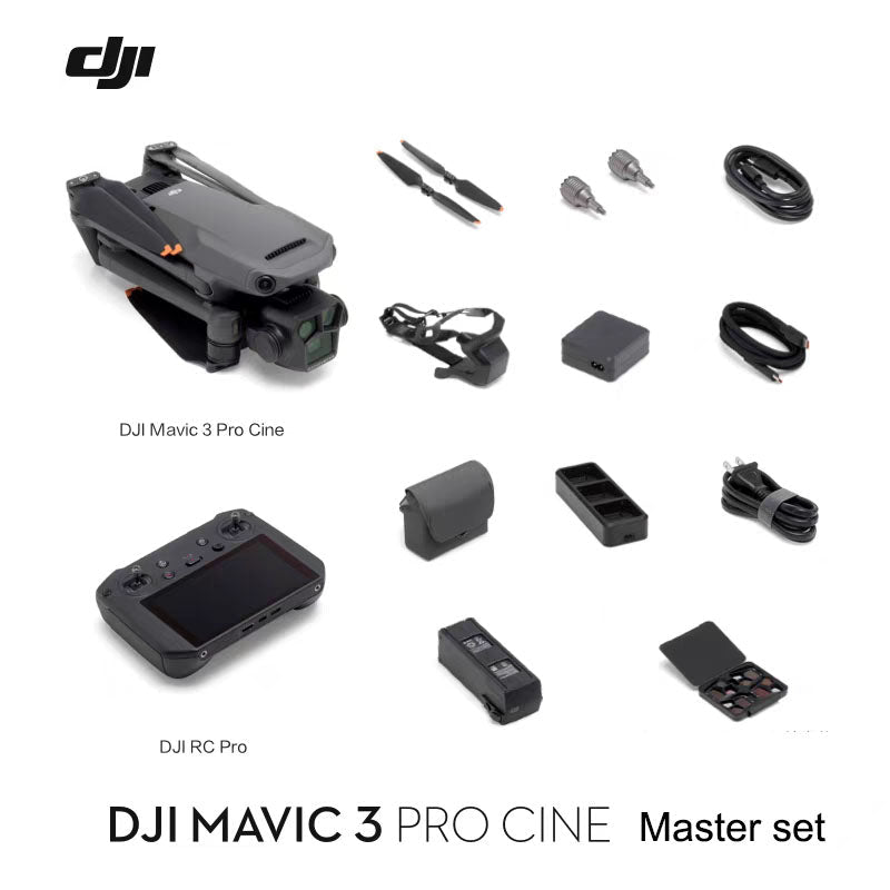DJI Mavic 3 Pro Drone with Three Cameras and 43-Min Flight