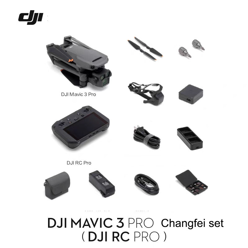 DJI Mavic 3 Pro Drone with Three Cameras and 43-Min Flight
