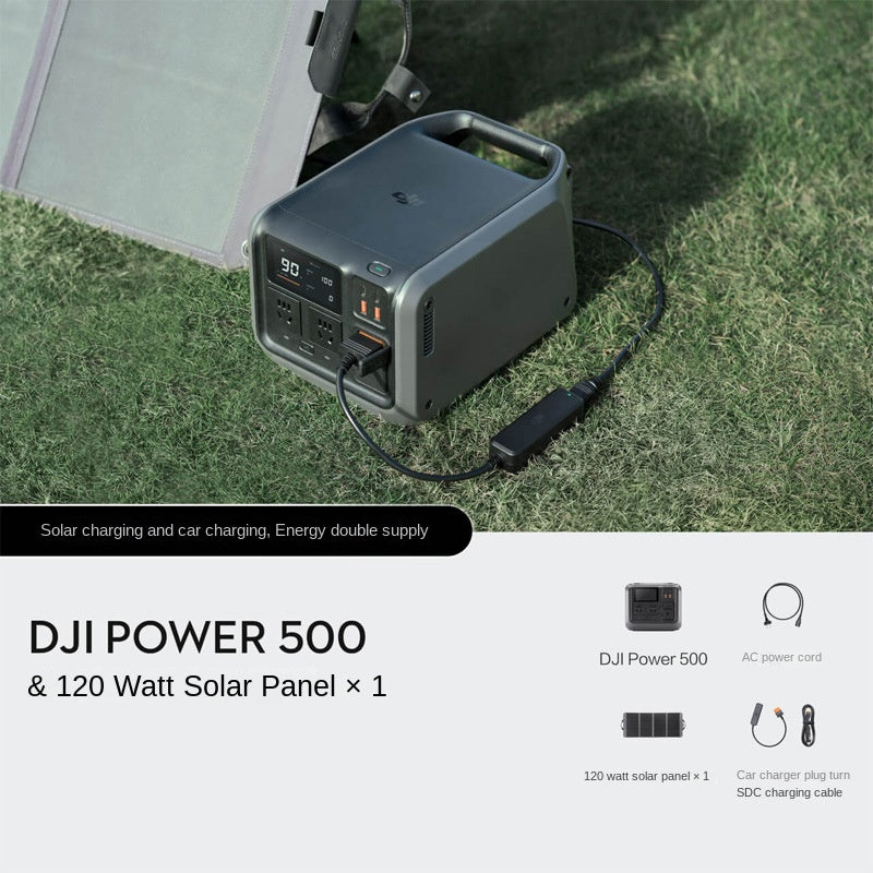 Portable Power Station 1000W with Fast Drone Charging