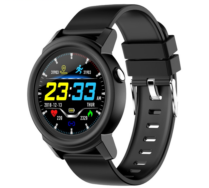 DK02 Round Smartwatch with Heart Rate & Sleep Tracking