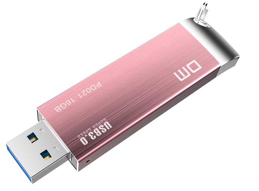 Metal USB 3.0 Flash Drive, Fast 10-60MB/s Transfers