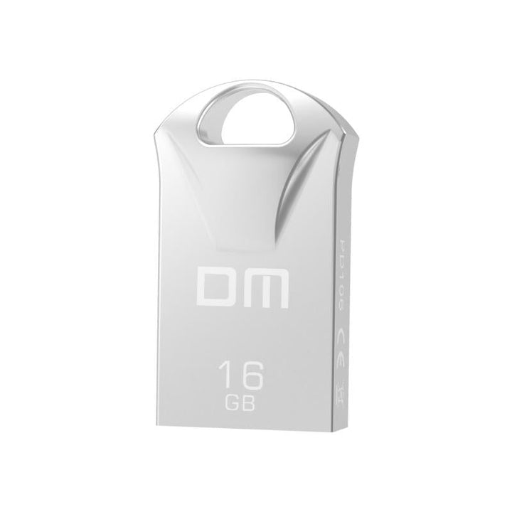 Metal USB Flash Drive with Keyring Loop for Daily Carry