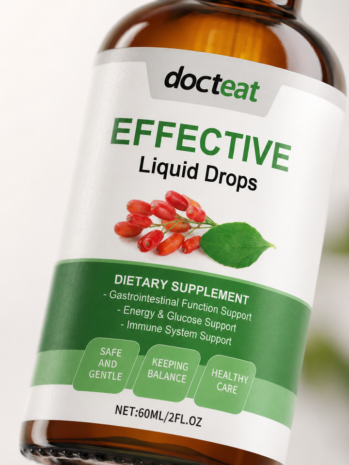 DoctEat Herbal Liquid Drops — Gut, Energy & Immune Support