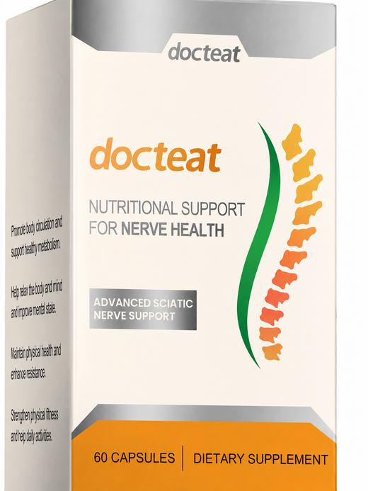 Docteat Sciatic Nerve Support Supplement — 60 Capsules