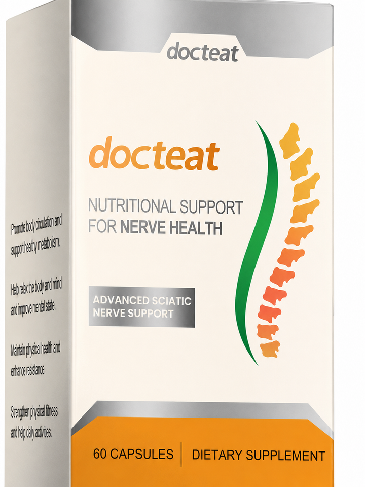 Docteat Sciatic Nerve Support Supplement — 60 Capsules