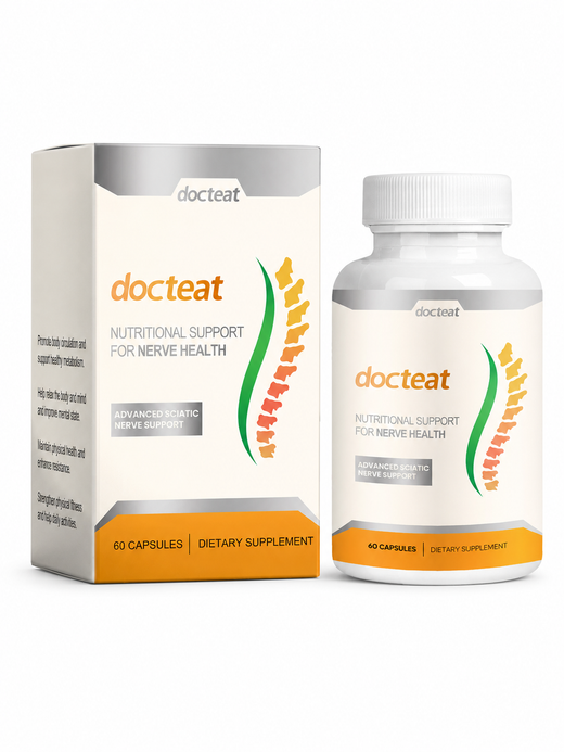 Docteat Sciatic Nerve Support Supplement — 60 Capsules