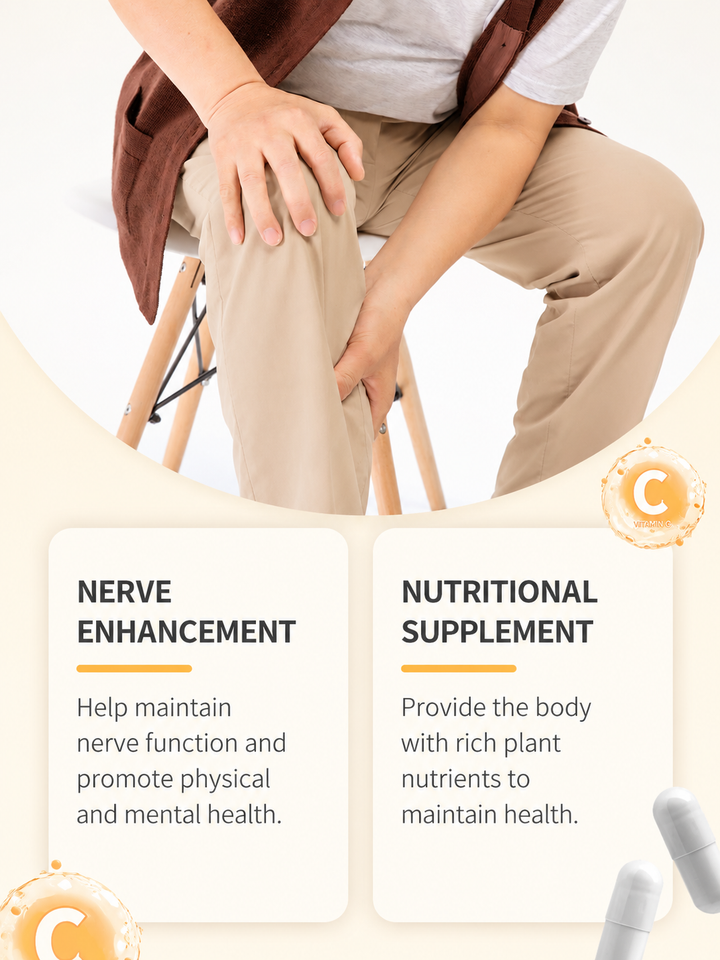 Docteat Sciatic Nerve Support Supplement — 60 Capsules