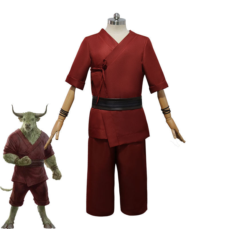 Doctor Strange Cosplay Costume With Layered Burgundy Style