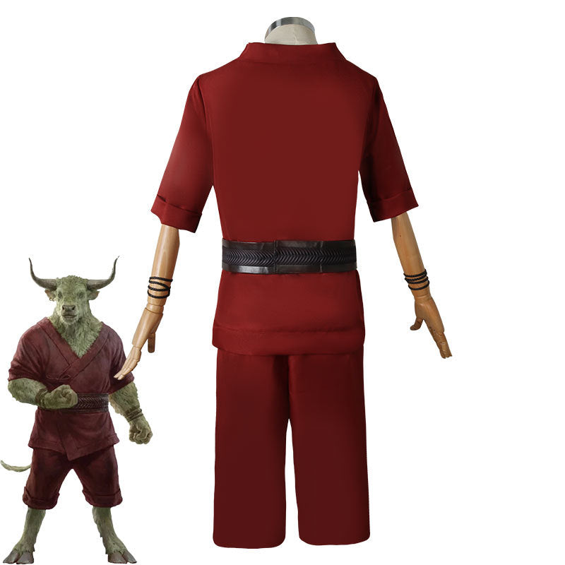 Doctor Strange Cosplay Costume With Layered Burgundy Style