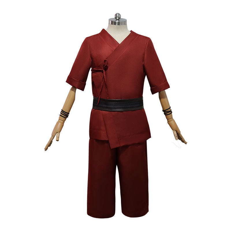Doctor Strange Cosplay Costume With Layered Burgundy Style
