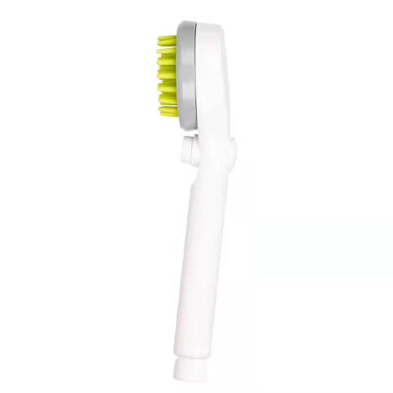 Dog Bath Shower Brush with One-Touch Water Control