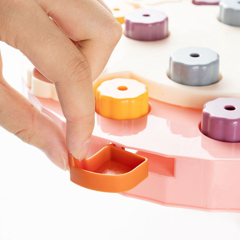 Interactive Pet Feeder Puzzle Toy for Slower Meals
