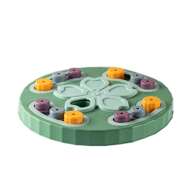 Interactive Pet Feeder Puzzle Toy for Slower Meals