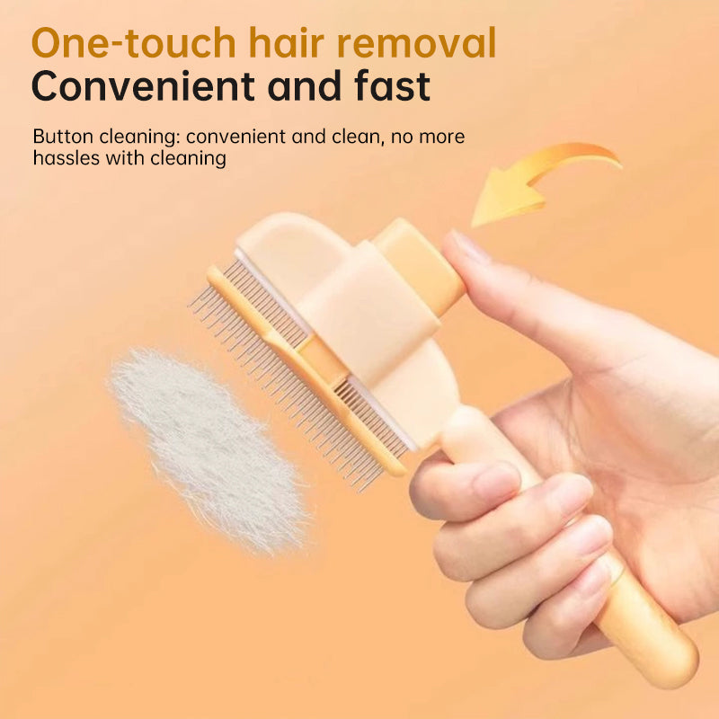 Self-Cleaning Dog & Cat Grooming Brush with Massage