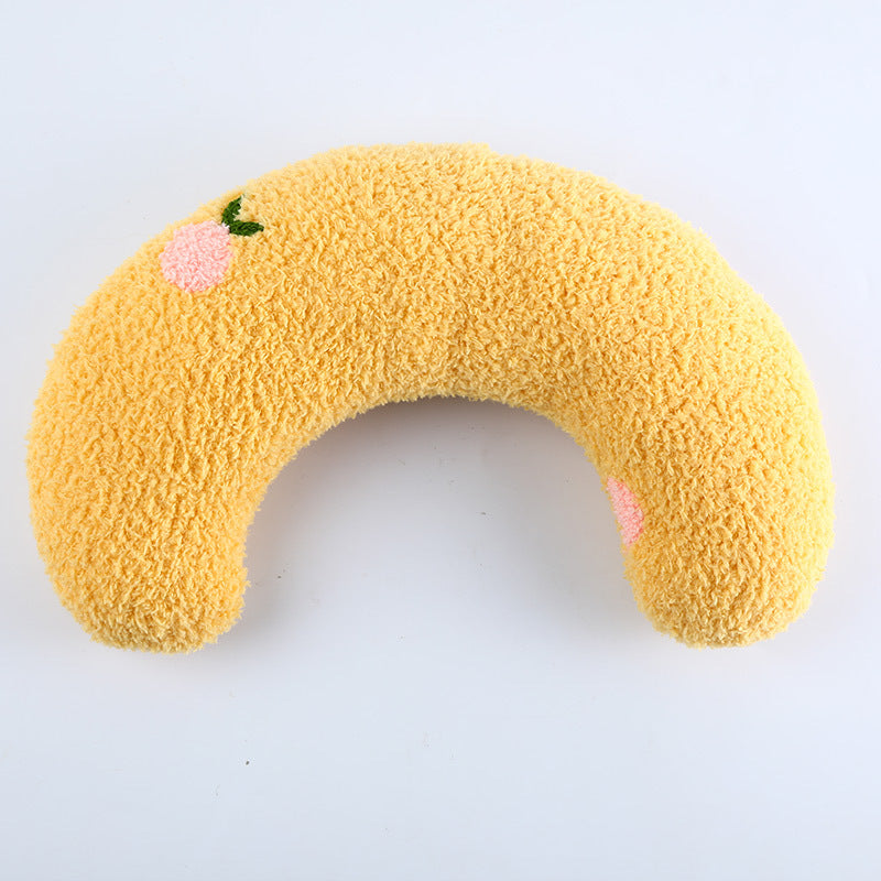 U-Shaped Pet Pillow for Cozy, Supported Daily Sleep