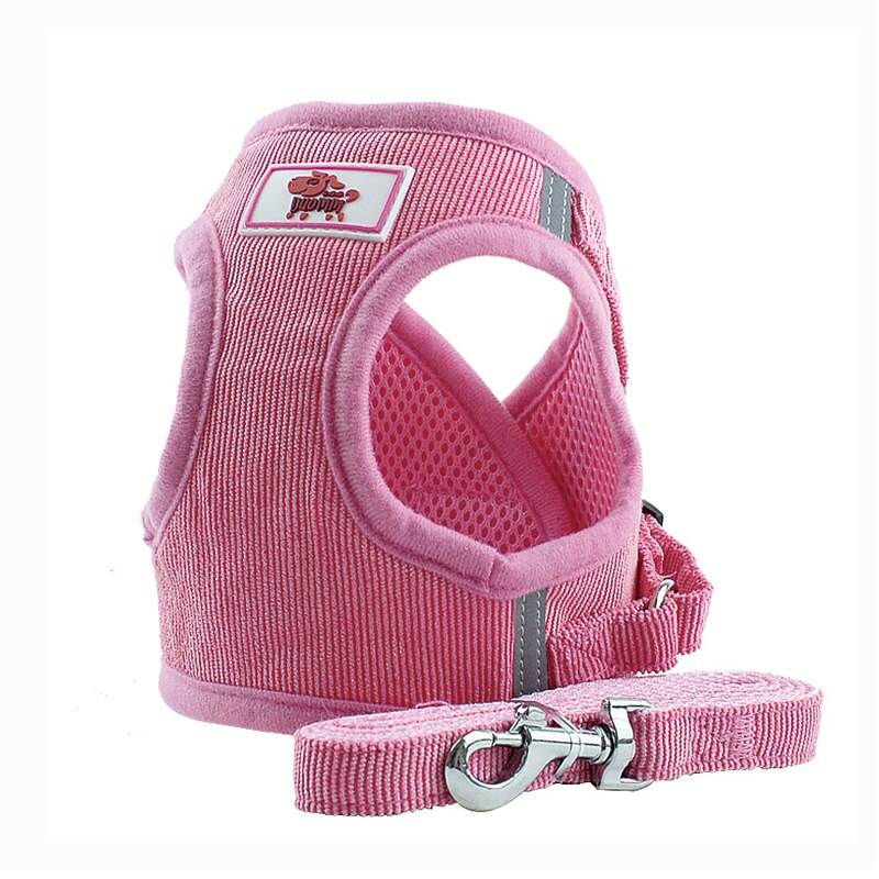 Reflective Dog Harness Leash Set for Safer Daily Walks