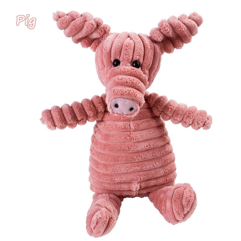 Plush Squeak Dog Toy for Interactive Puppy Playtime