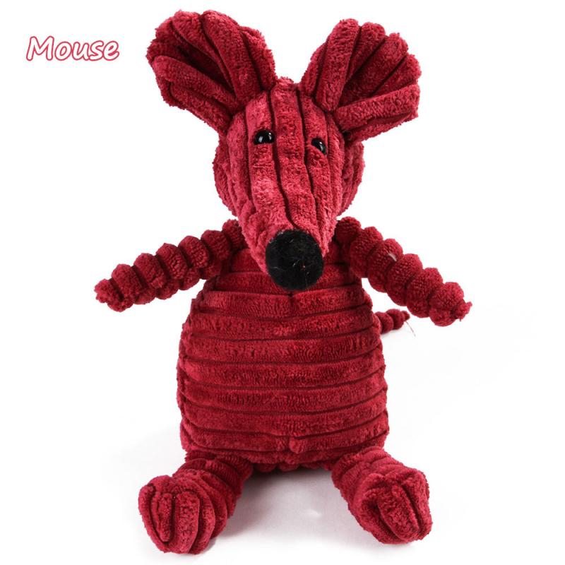 Plush Squeak Dog Toy for Interactive Puppy Playtime