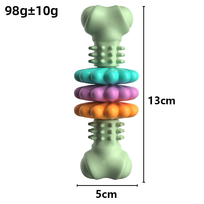Dog Dental Chew Toy for Teething & Daily Gum Cleaning