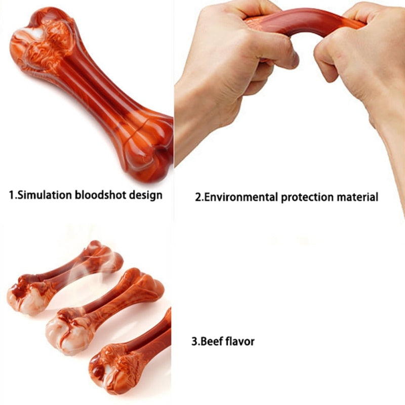 Dog Chew Toy for Aggressive Chewers | Durable Bone