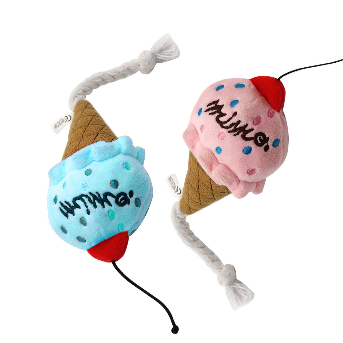Dog Plush Chew Toy Set for Interactive Indoor Play