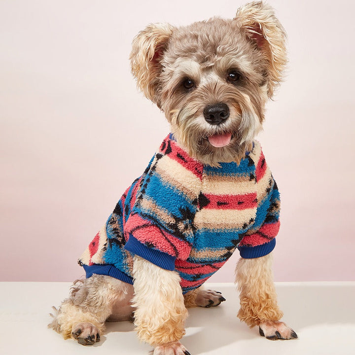 Dog Sweater Plush Warmth for Winter Walks