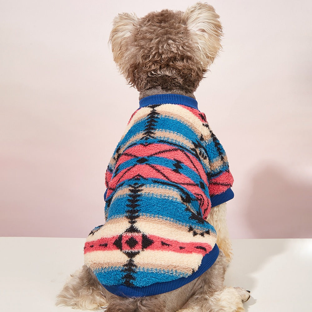 Dog Sweater Plush Warmth for Winter Walks