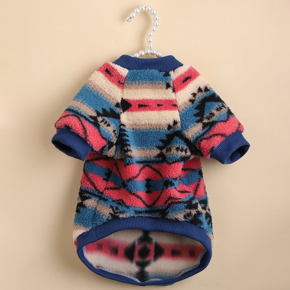 Dog Sweater Plush Warmth for Winter Walks