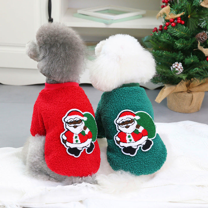 Small Dog Christmas Sweater for Cozy Winter Walks